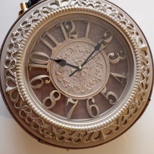 Leather Clock Bag